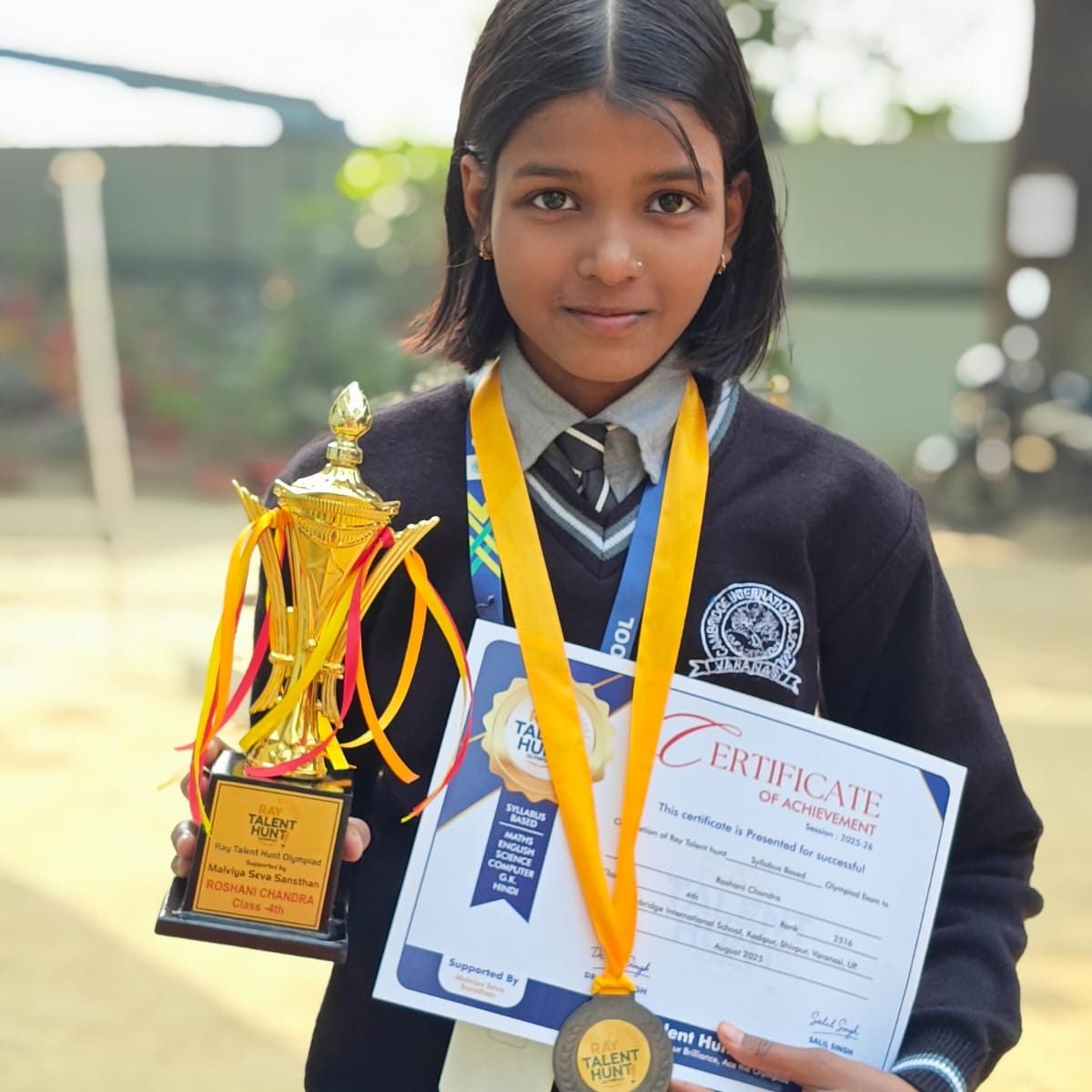 Ray Talent Hunt Olympiad winner